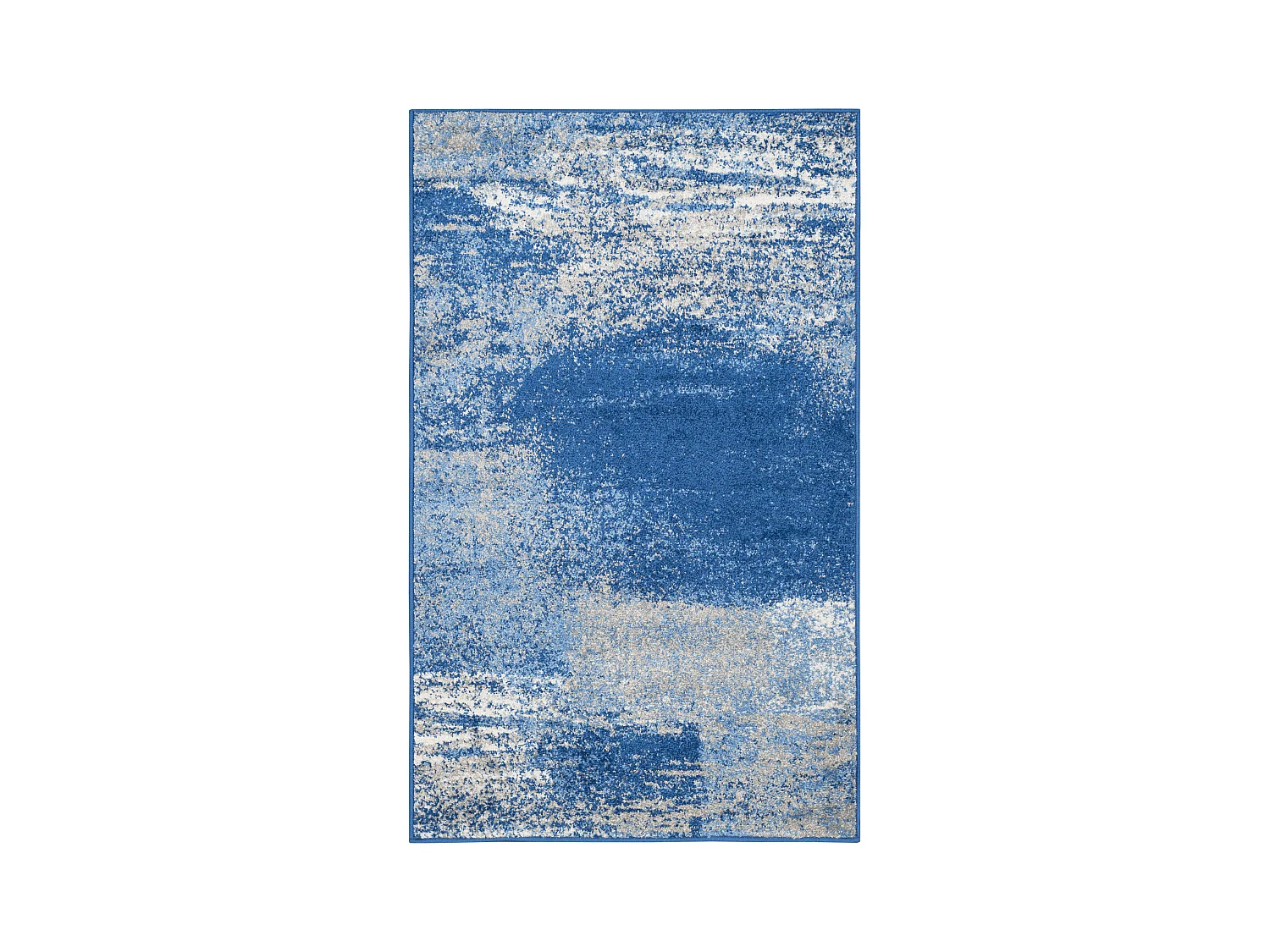 Tapis Gris/Bleu 91 X 152 cm - Angelyna