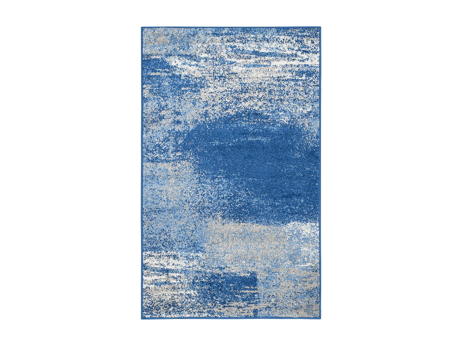 Tapis Gris/Bleu 91 X 152 cm - Angelyna