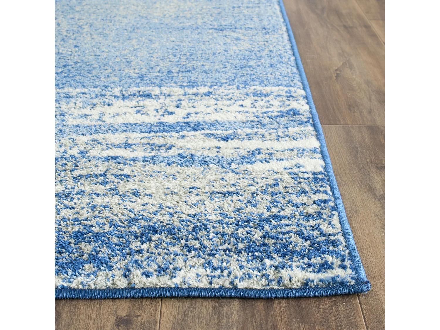 Tapis Gris/Bleu 91 X 152 cm - Angelyna