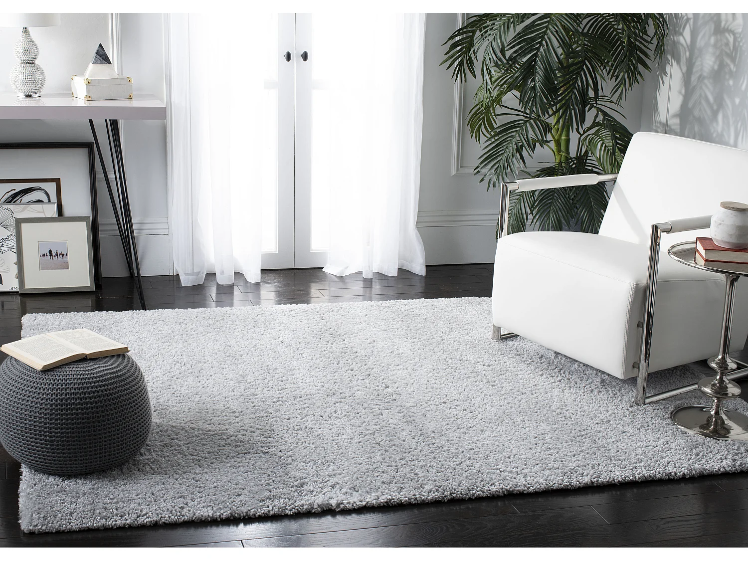 Tapis Gris 122 X 183 cm - Lola