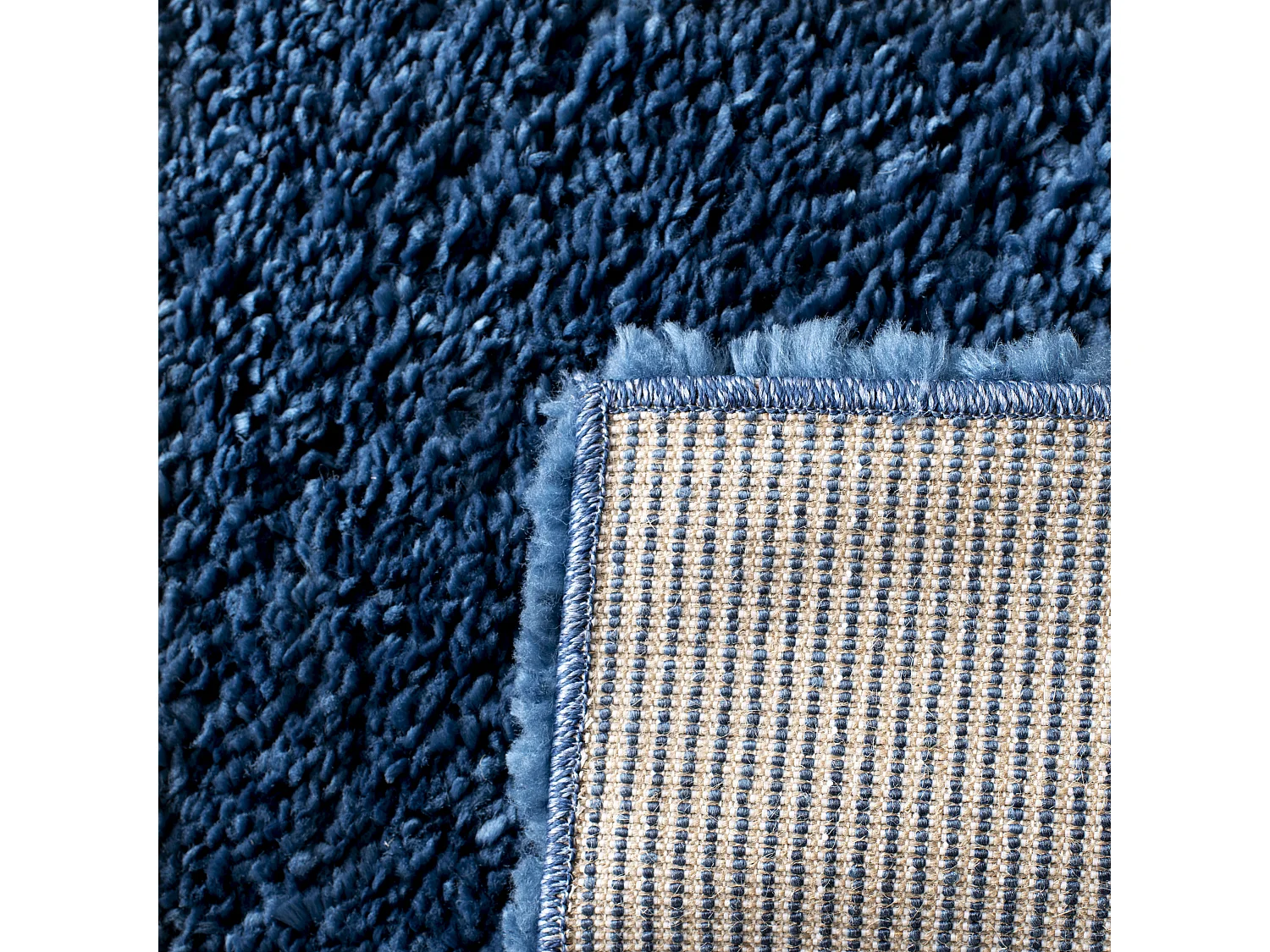 Tapis Bleu Marine 91 X 152 cm - Lola
