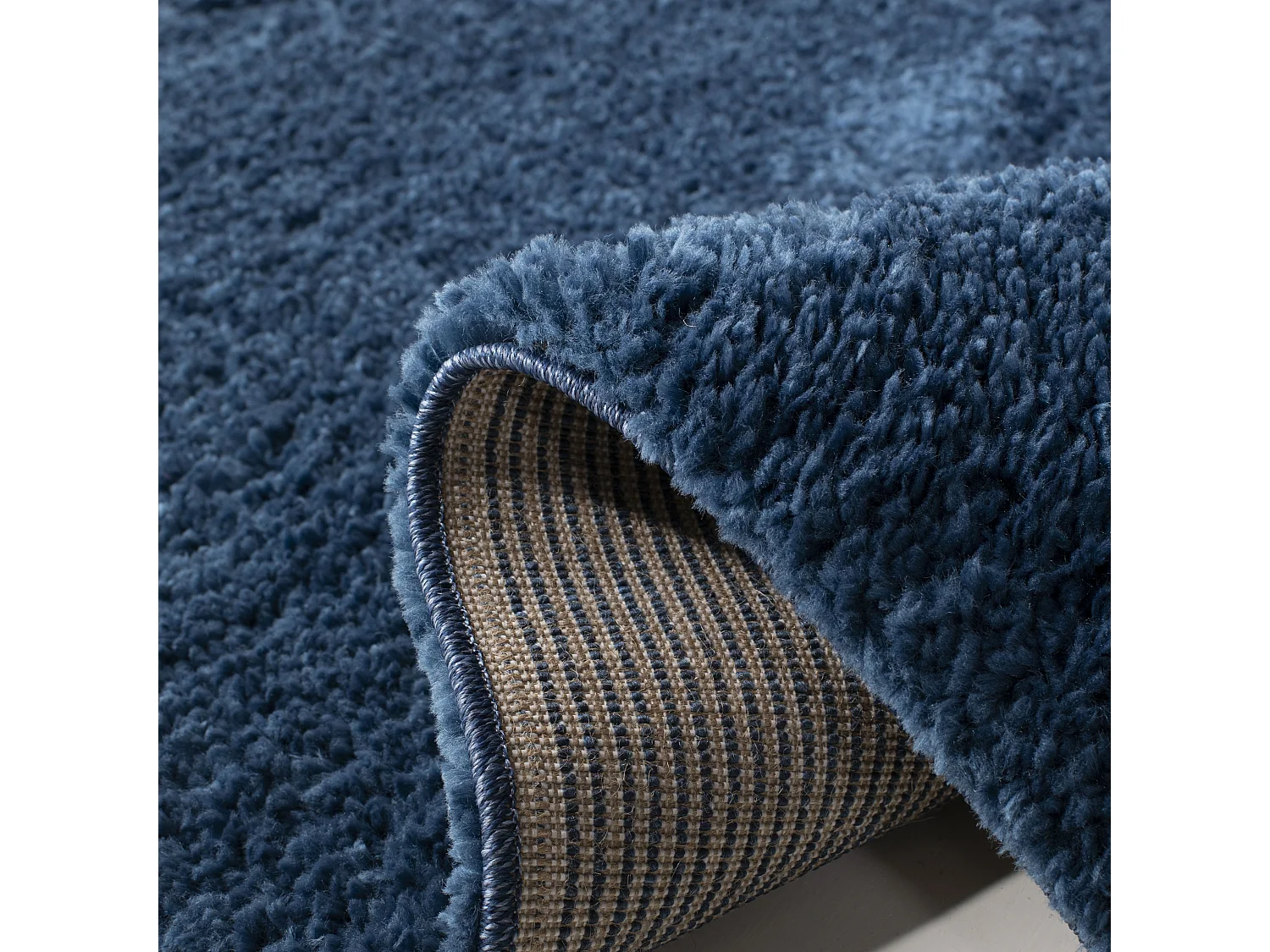 Tapis Bleu Marine 91 X 152 cm - Lola