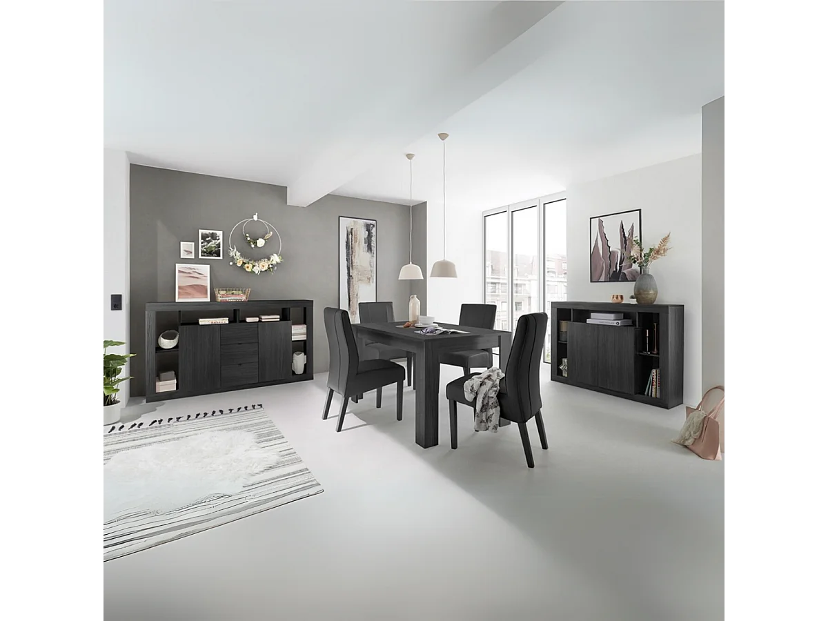 Sideboard mit 2 Türen und 3 Schubladen L172 cm - Rimini