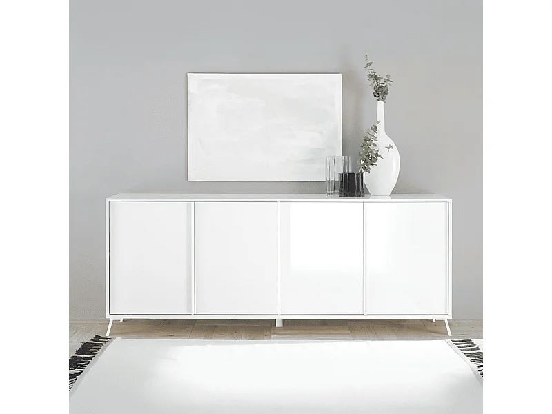 Anrichte mit 4 Türen L205 cm - City