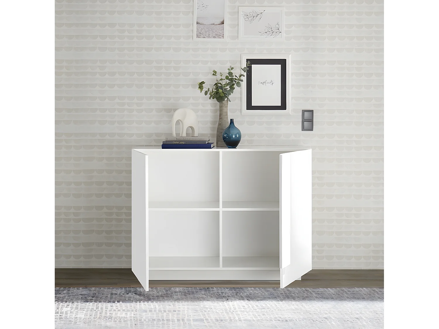 Buffet 2 portes L120 cm - Jupiter