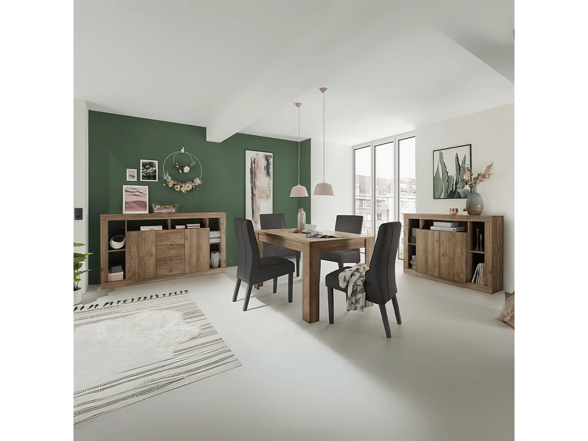 Buffet 2 deuren en 3 laden L172 cm - Rimini