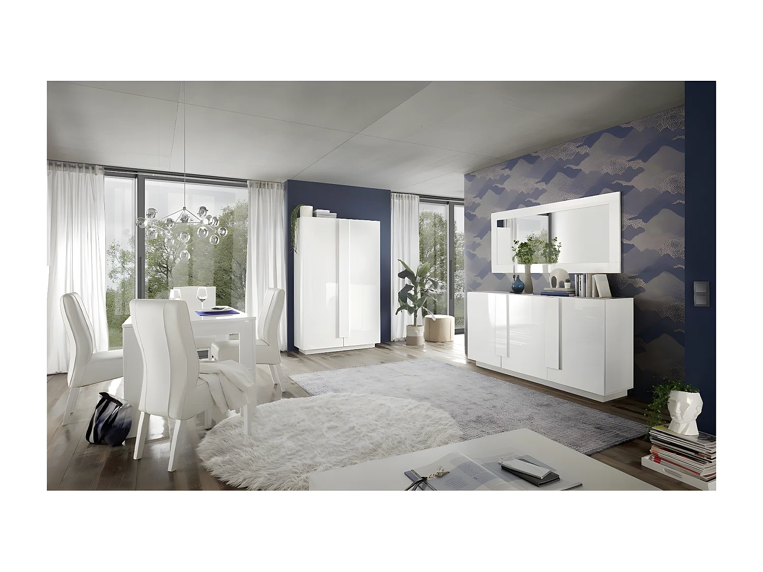 Buffet 3 portes L182 cm - Jupiter