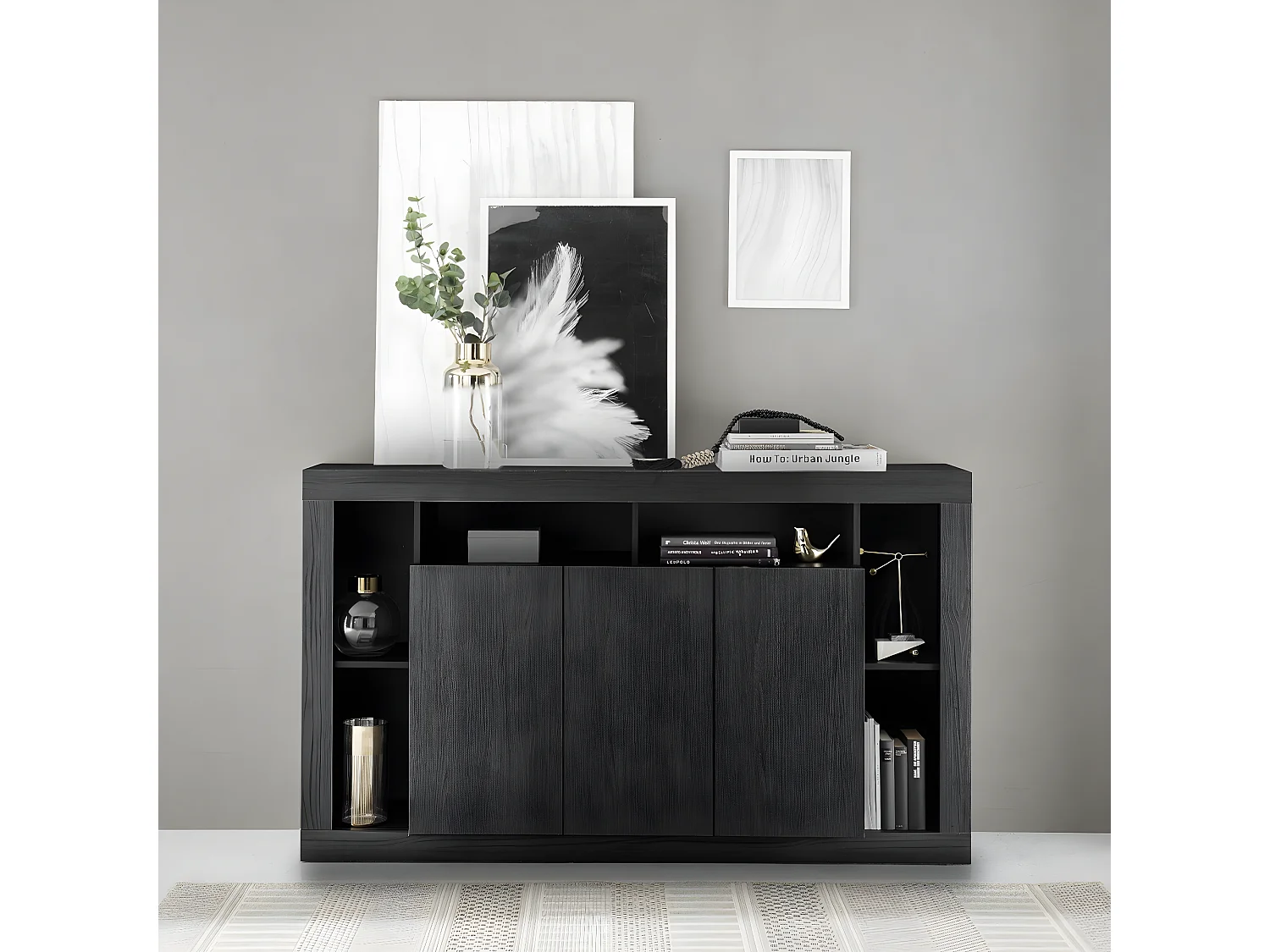Buffet 3 portes L172 cm - Rimini