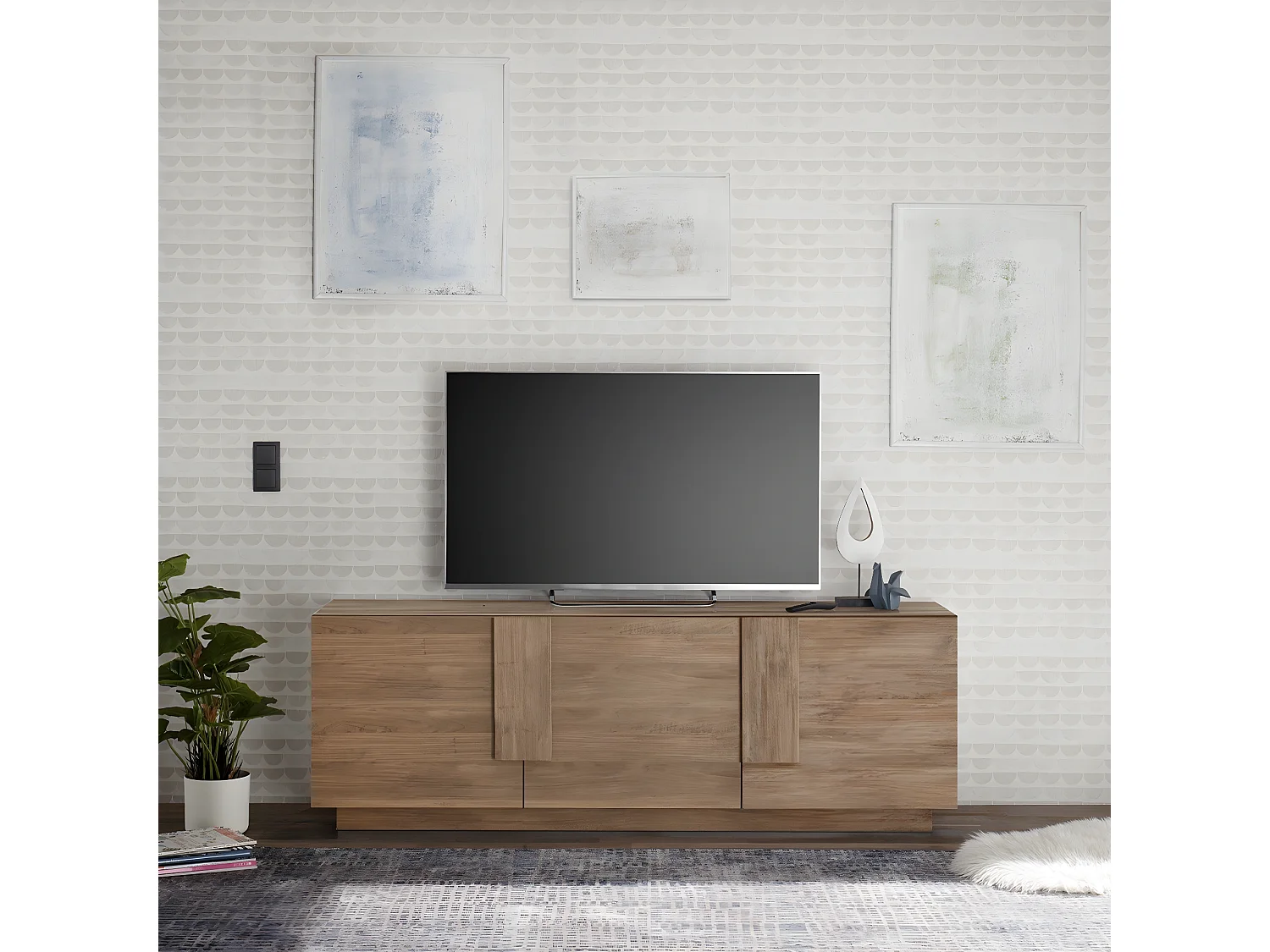 Buffet 3 portes L182 cm - Jupiter