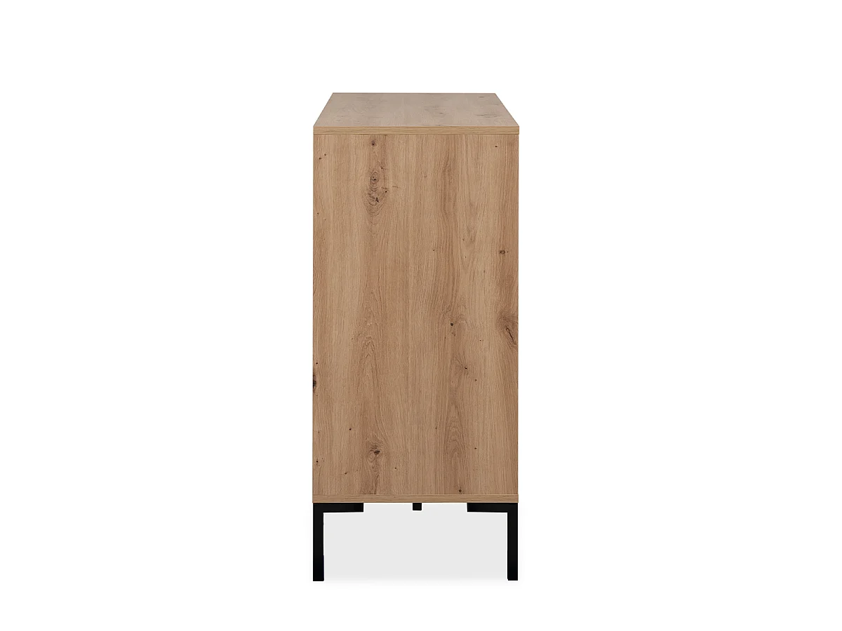 Buffet de 2 portas, 3 gavetas e 1 prateleira L120 cm - PLOCK