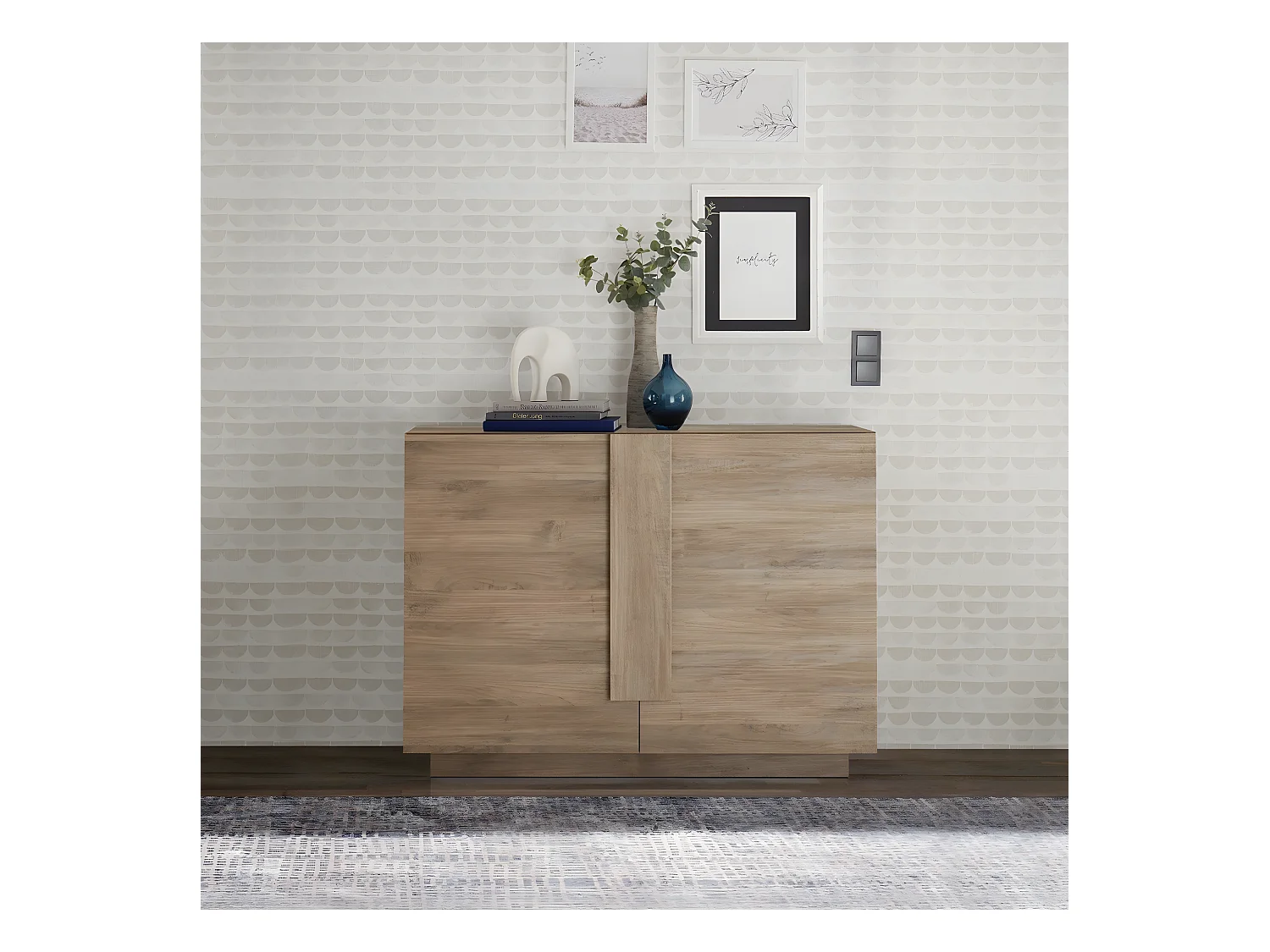 Buffet 2 portes L120 cm - Jupiter