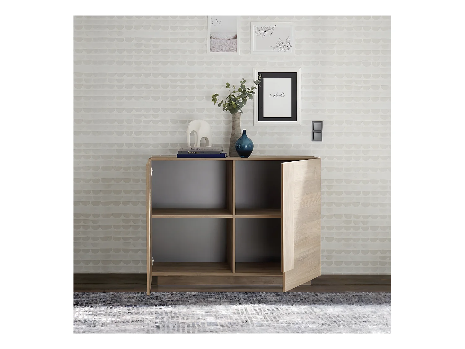 Buffet 2 portes L120 cm - Jupiter