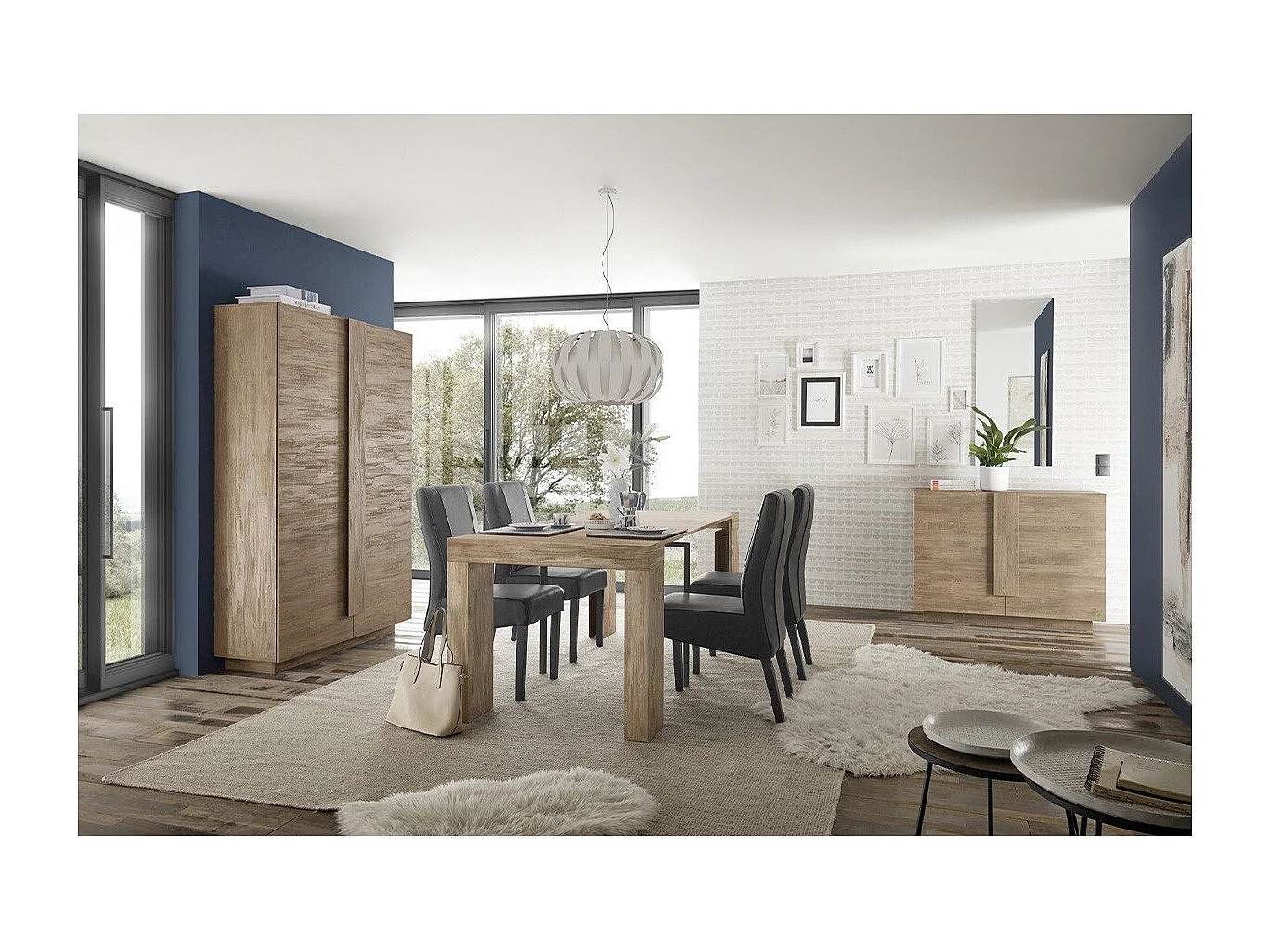 Buffet 2 puertas L120 cm - Júpiter