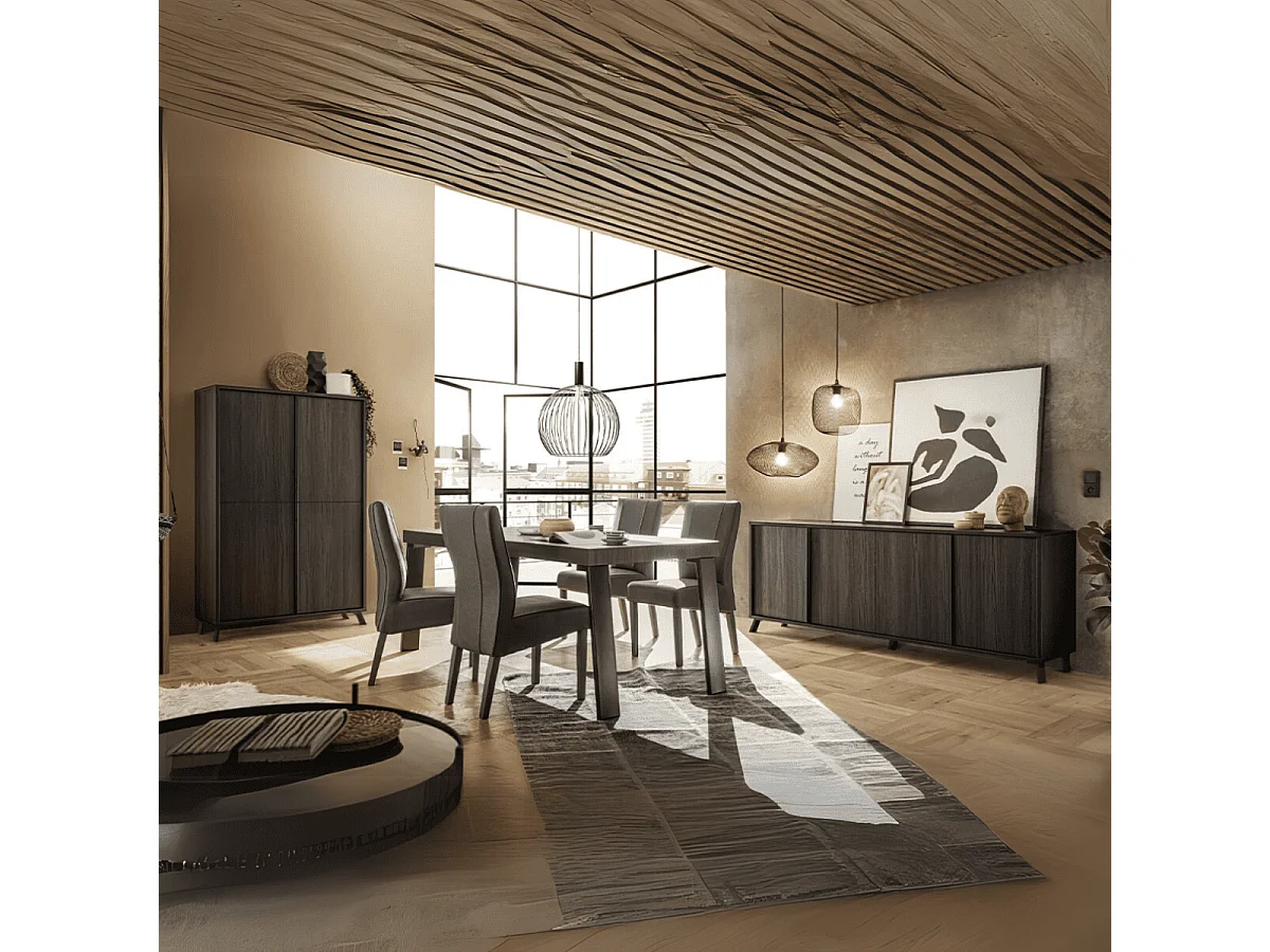 Buffet 4 Deuren L205 cm - City