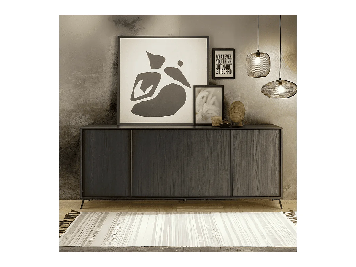 Buffet 4 Deuren L205 cm - City