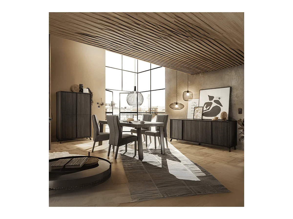 Buffet 4 Deuren L205 cm - City