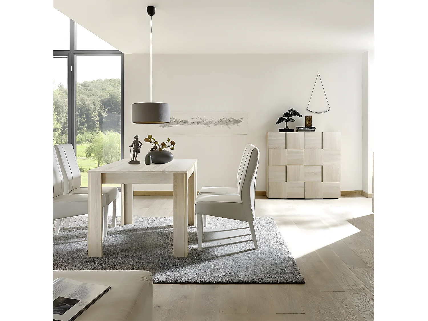 Sideboard mit 2 Türen L121 cm - Dama