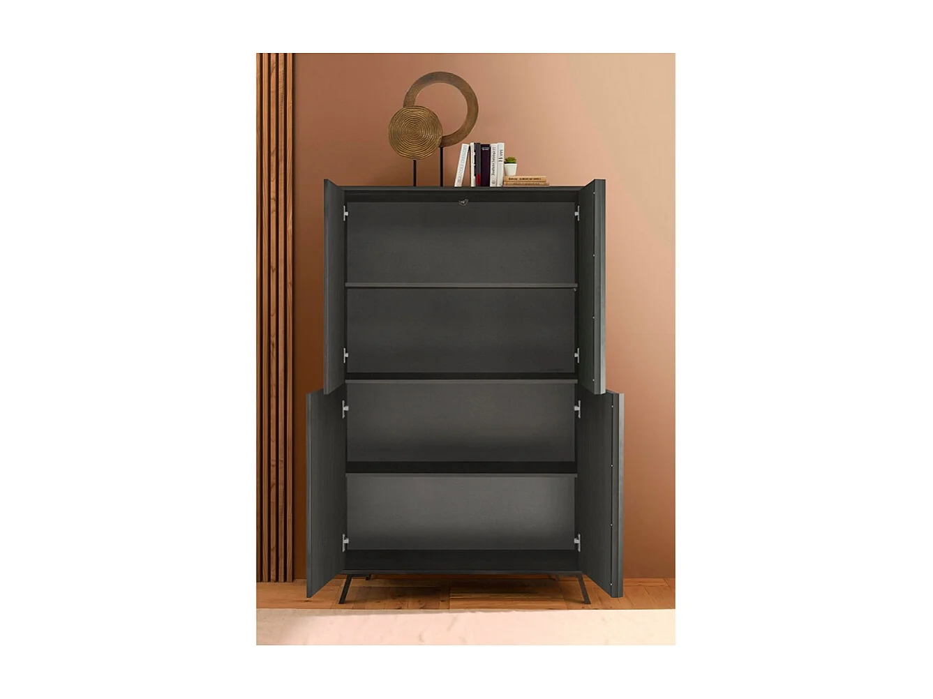 Buffet Hoog 4 Deuren H174 cm - City