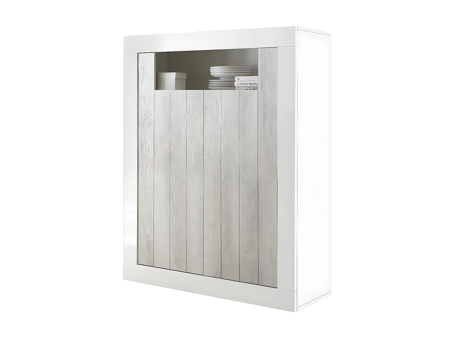 Buffet Haut 2 portes battantes H144 cm - Urbino