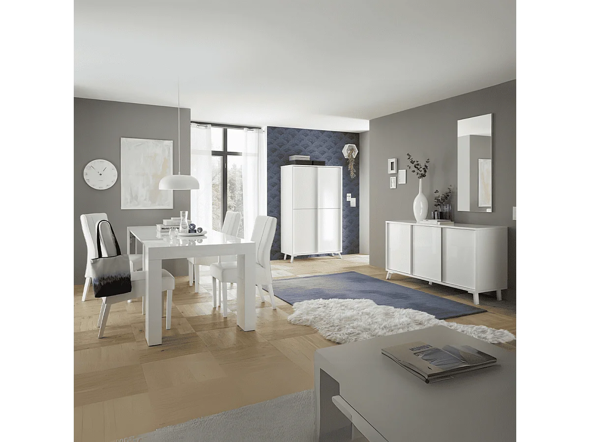 Buffet Haut 4 Portes H174 cm - City