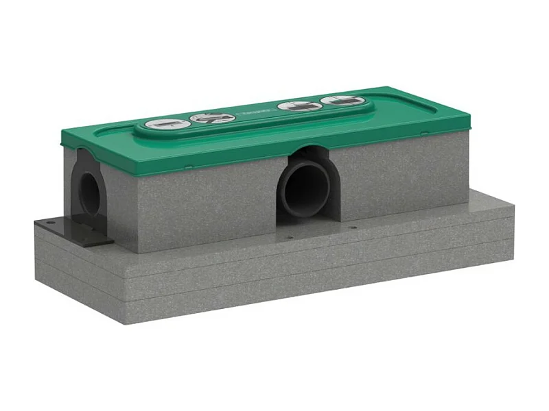 HANSGROHE Cuerpo básico para canal de ducha lineal uBox