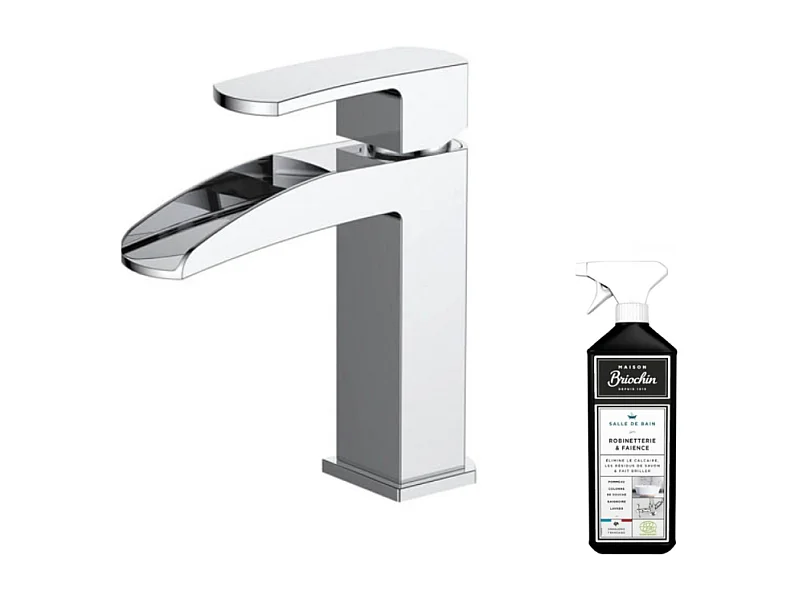 Mitigeur lavabo  PAINI City open fall + nettoyant Briochin