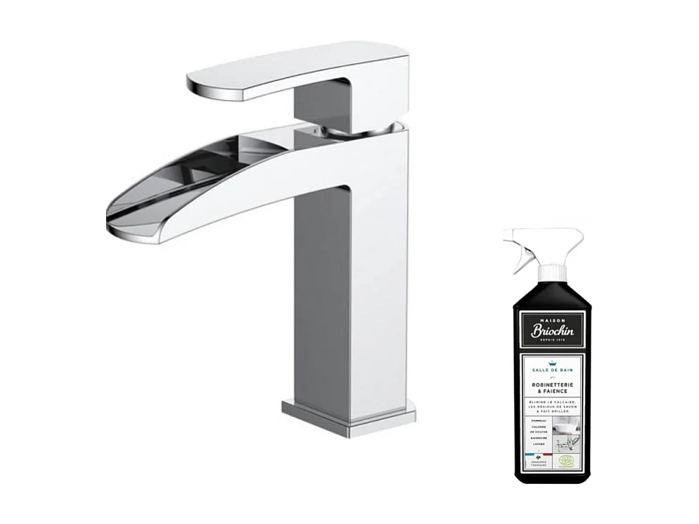 Mitigeur lavabo  PAINI City open fall + nettoyant Briochin