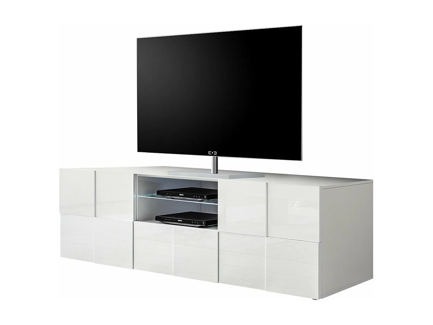 Meuble TV 2 Portes 1 Tiroir L181 cm - Dama