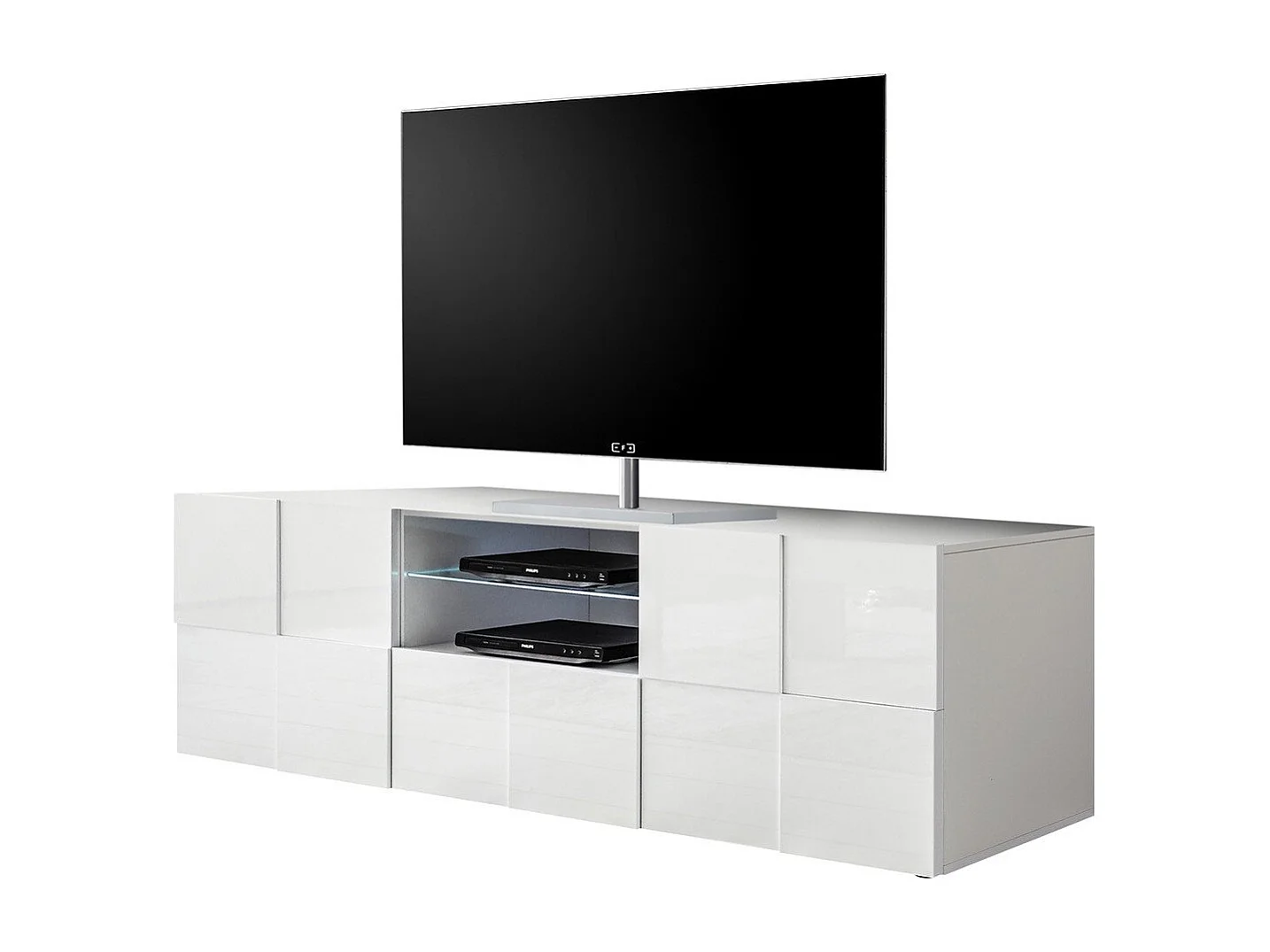 TV-Möbel 2 Türen 1 Schublade L181 cm - Dama