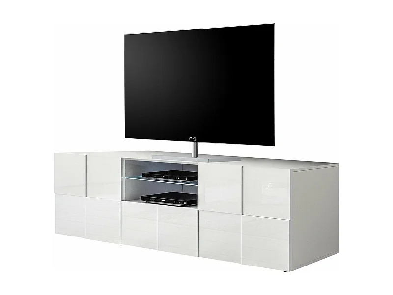 TV-meubel 2 deuren 1 lade L181 cm - Dama