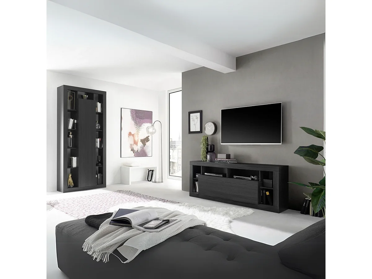 Meuble TV 1 porte L172 cm - Rimini