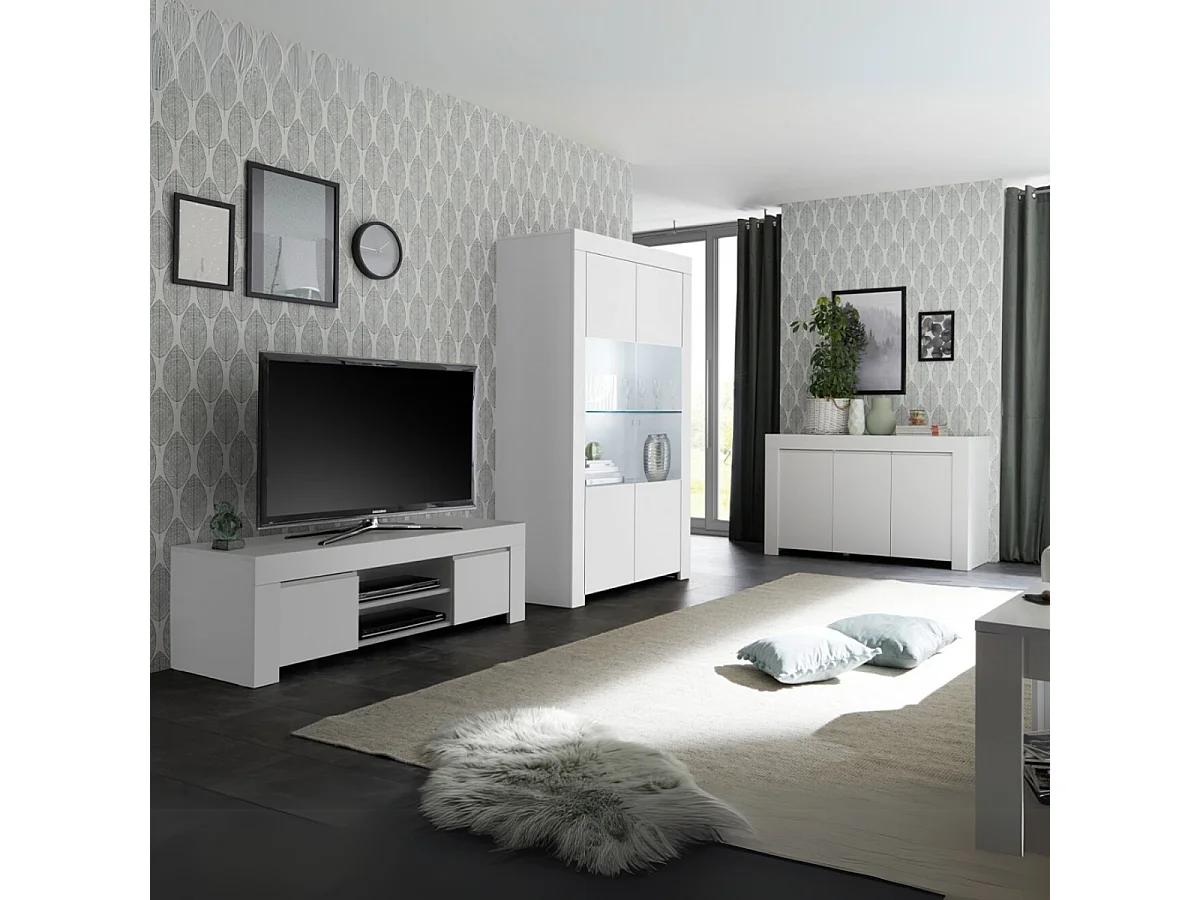 Meuble TV avec 2 portes L138 cm - Firenze