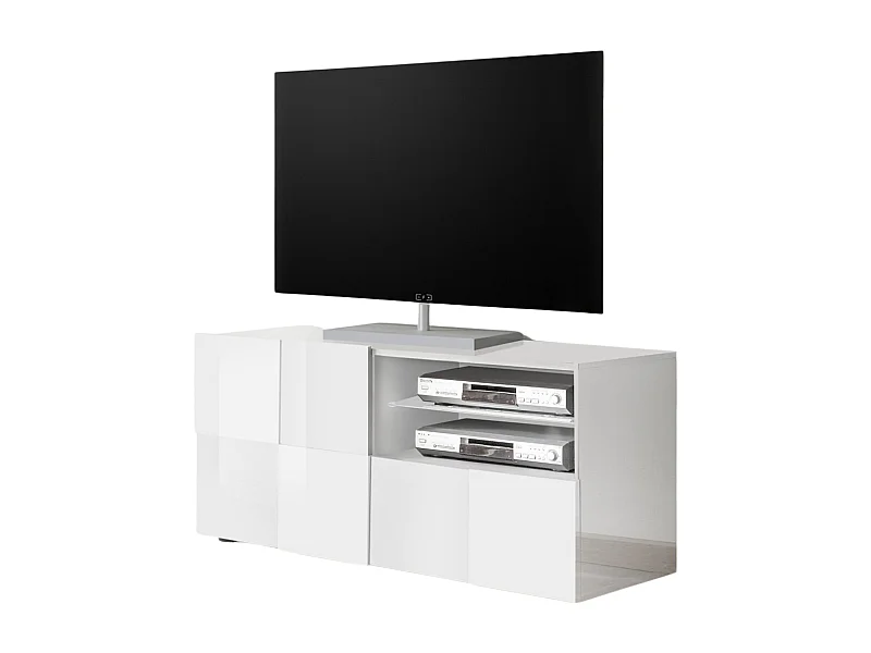 TV-Möbel klein 1 Tür und 1 Schublade L121 cm - Dama
