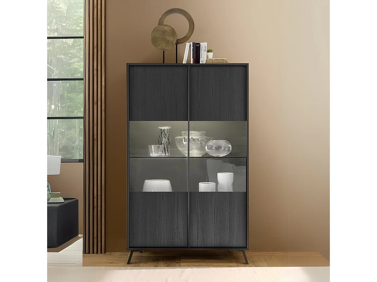 vetrina 2 porte H174 cm - City