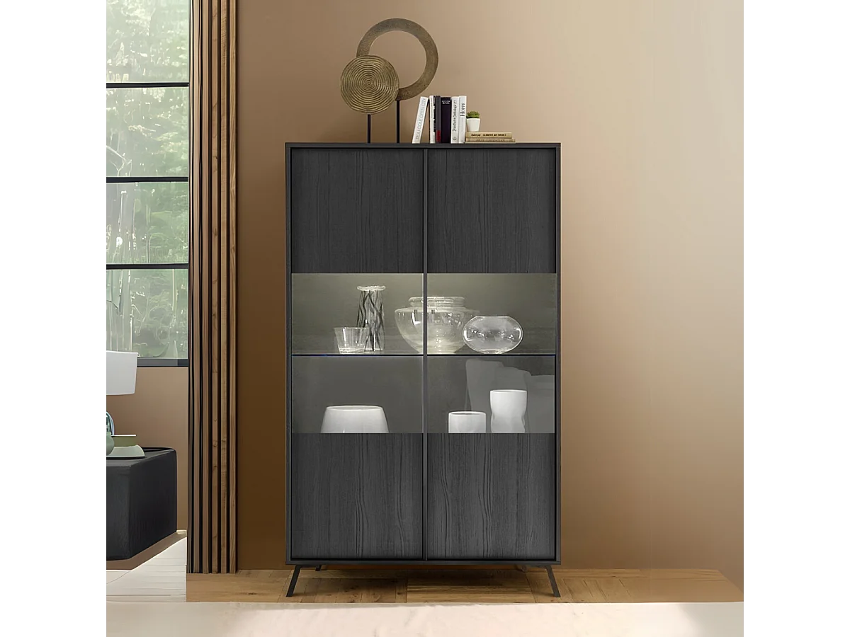 Vitrina 2 Puertas H174 cm - City