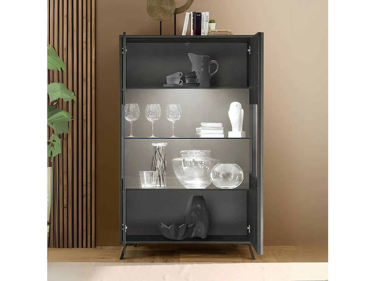 Vitrina 2 Puertas H174 cm - City