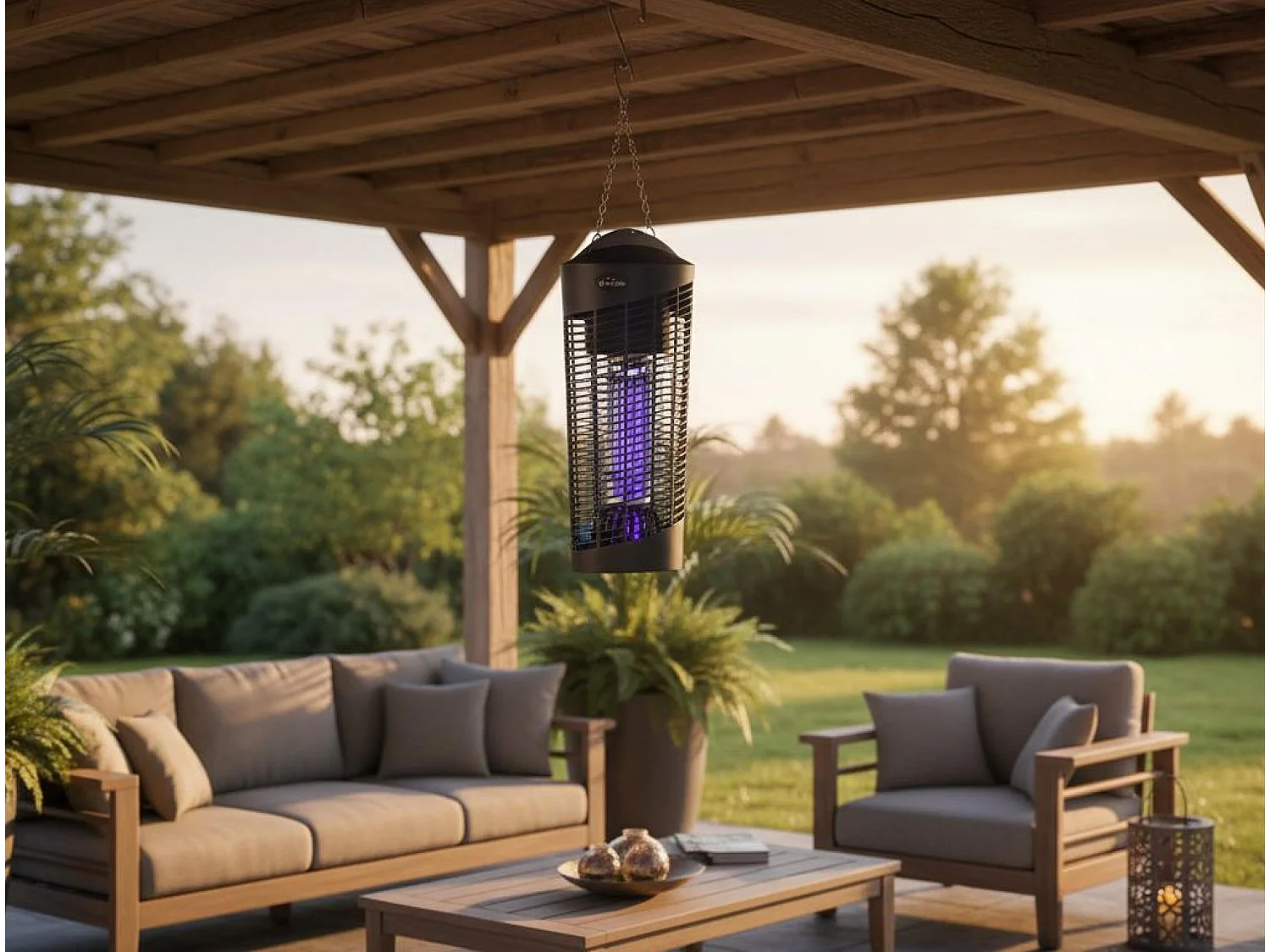 Lampe Anti-Moustiques 25W avec lumière ultraviolette