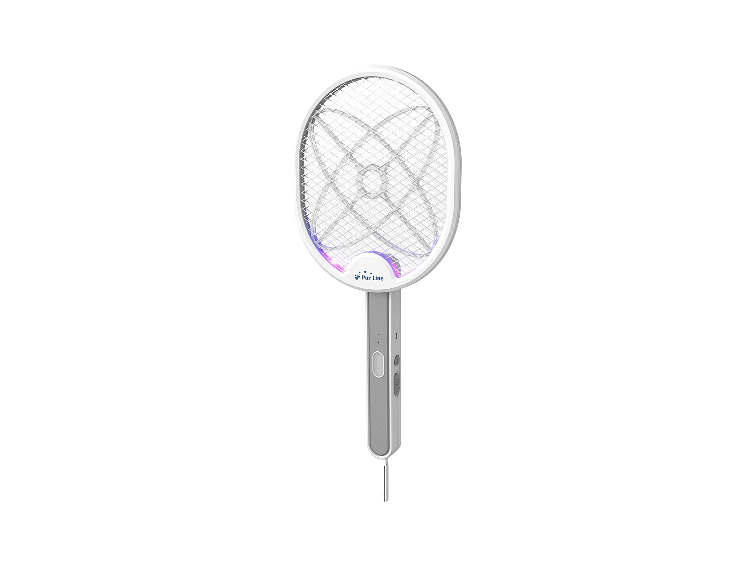 Raquette anti-insecte multi-positions avec USB