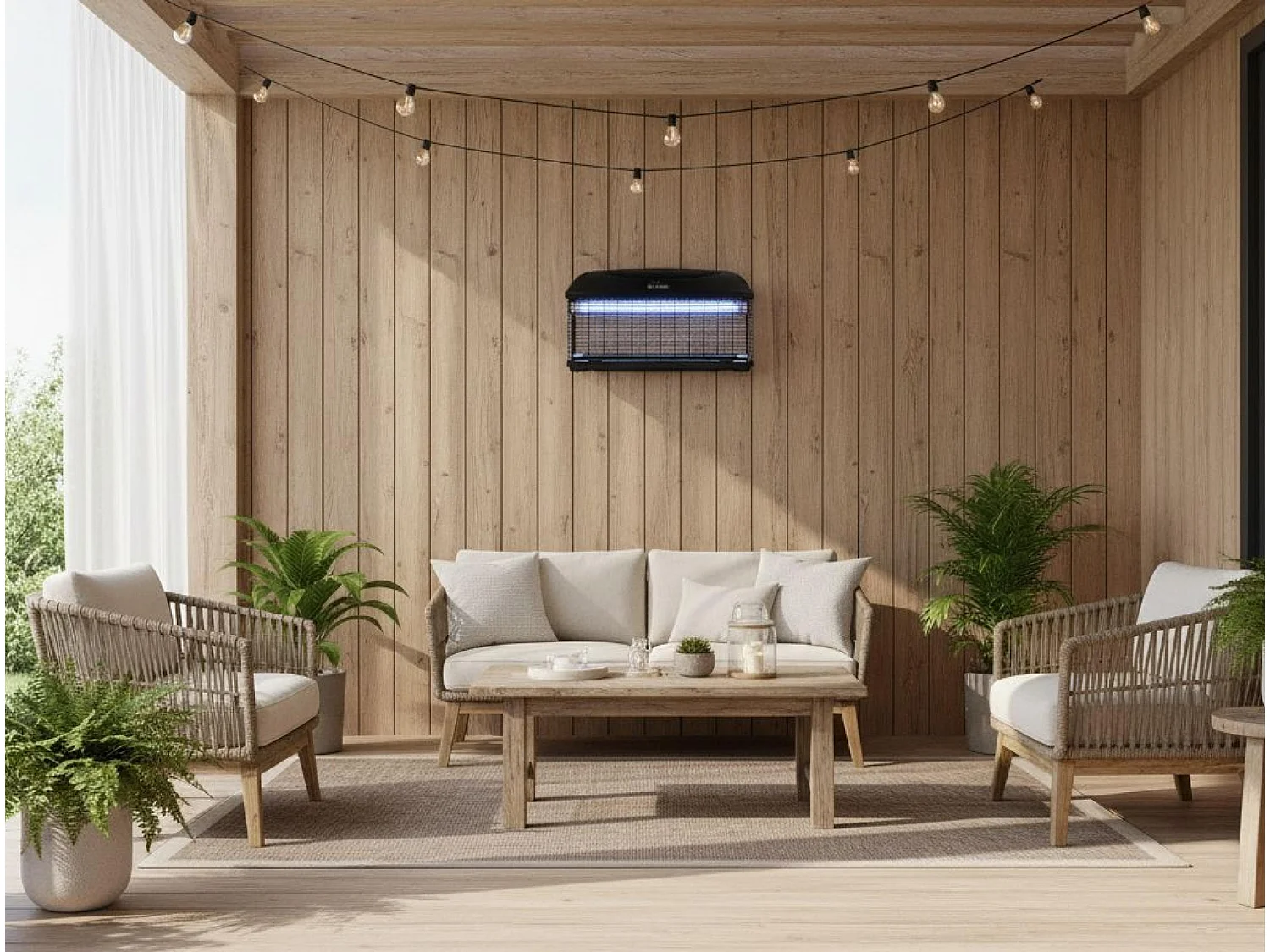 Professionele insectenverdelger 20W met ultraviolet licht