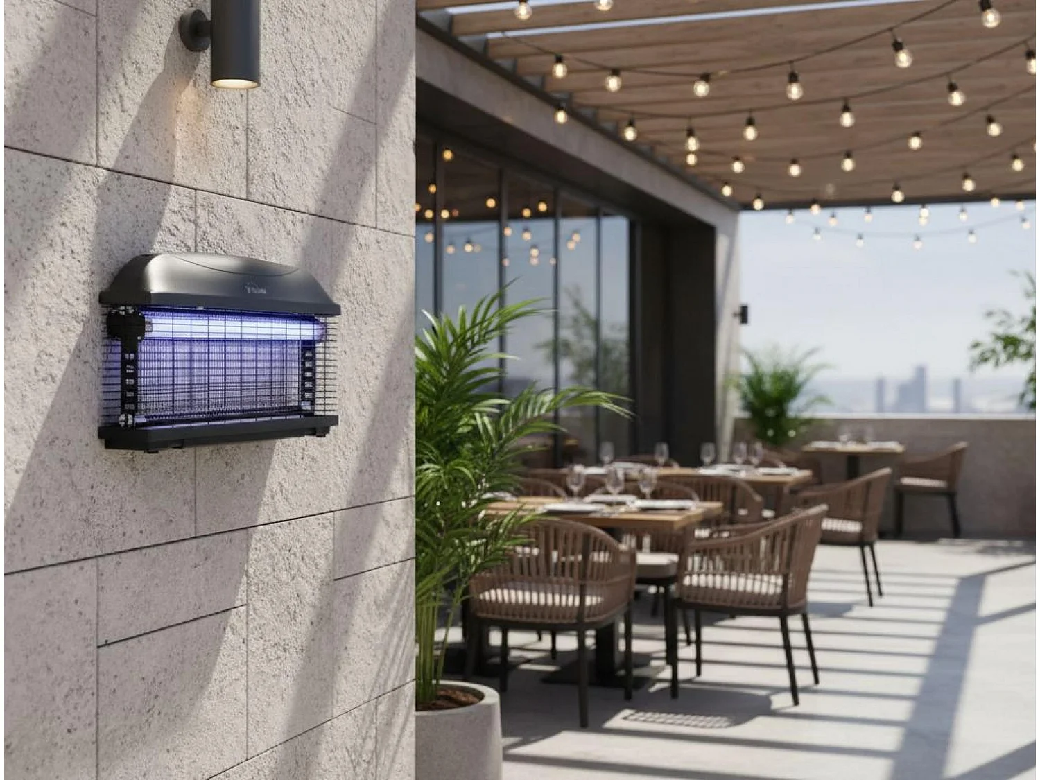 Tue Insectes Électrique 20W avec lumière ultraviolette