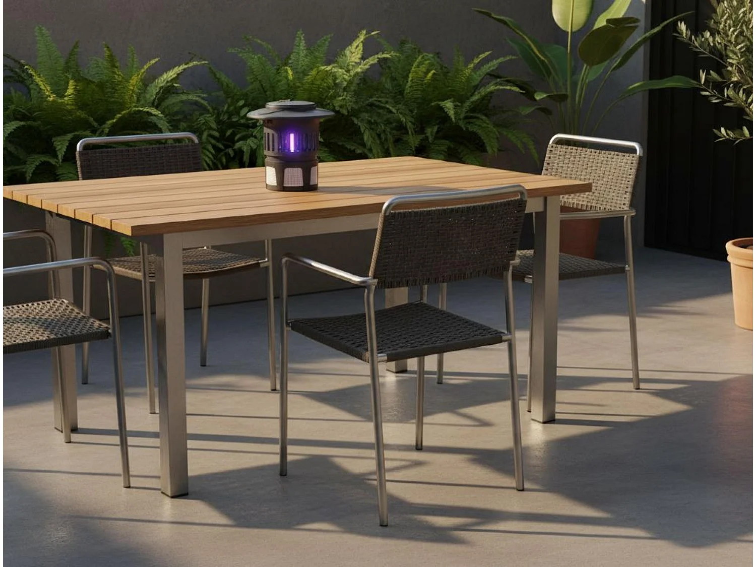 Lampe Anti-Moustiques 13W avec ventilateur d'absorption