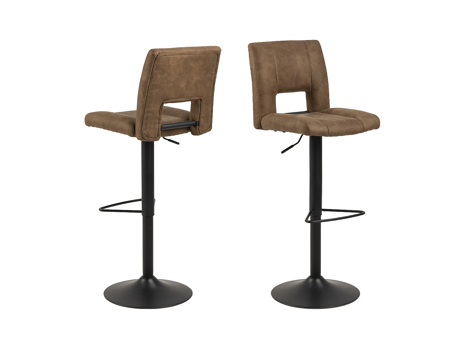 Syra Tabouret de bar, marron.