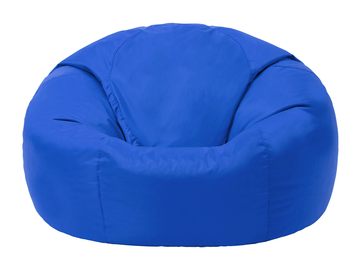 Pouf classique pour usage intérieur et extérieur bleu