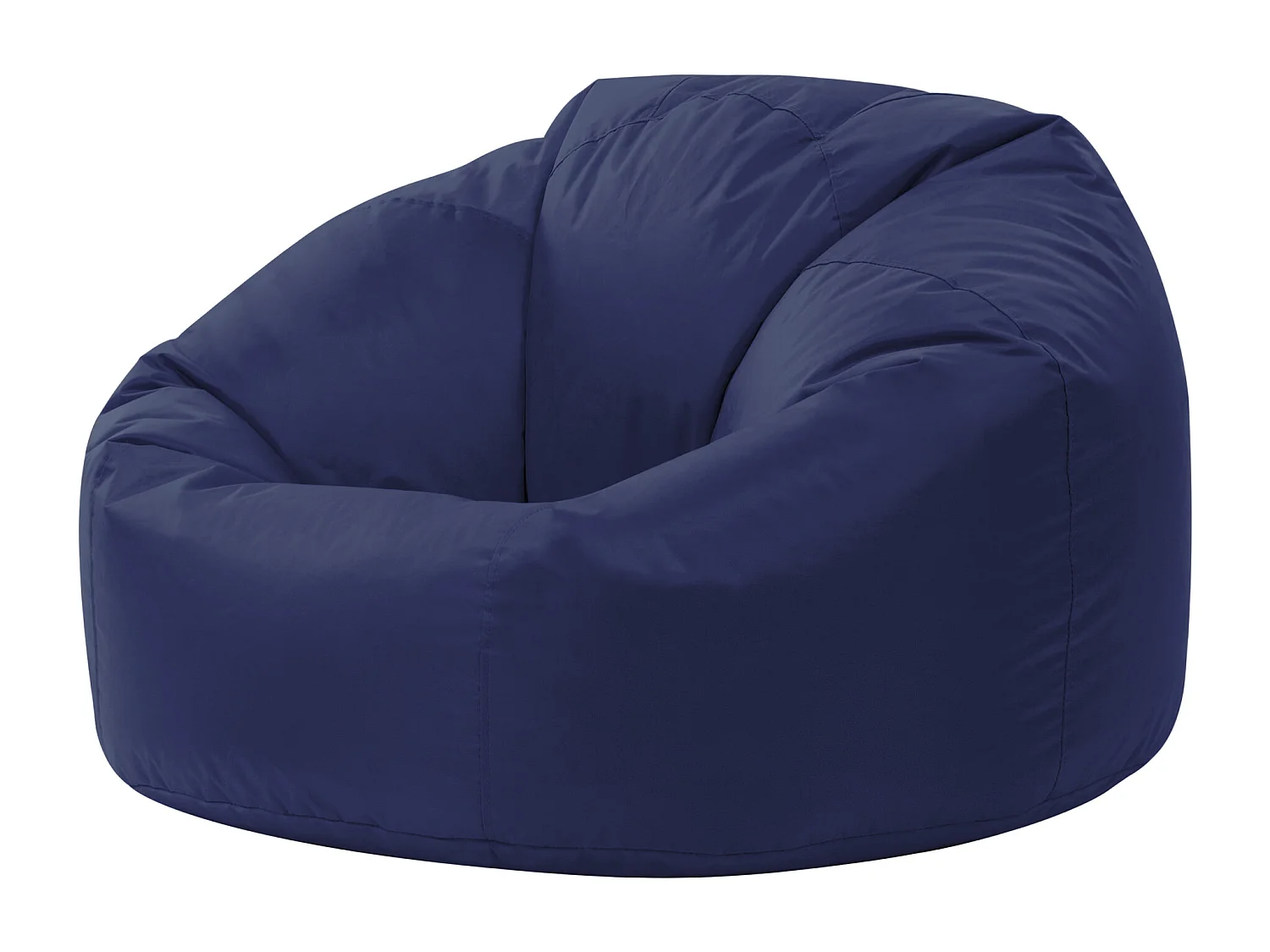 Pouf classique pour usage intérieur et extérieur  bleu marine