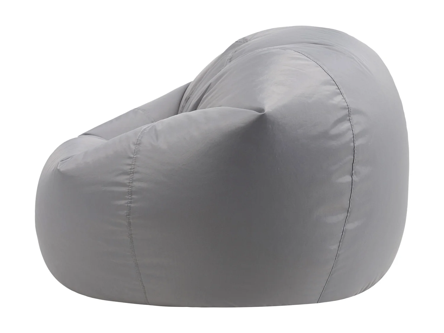 Pouf classique pour usage intérieur et extérieur gris clair
