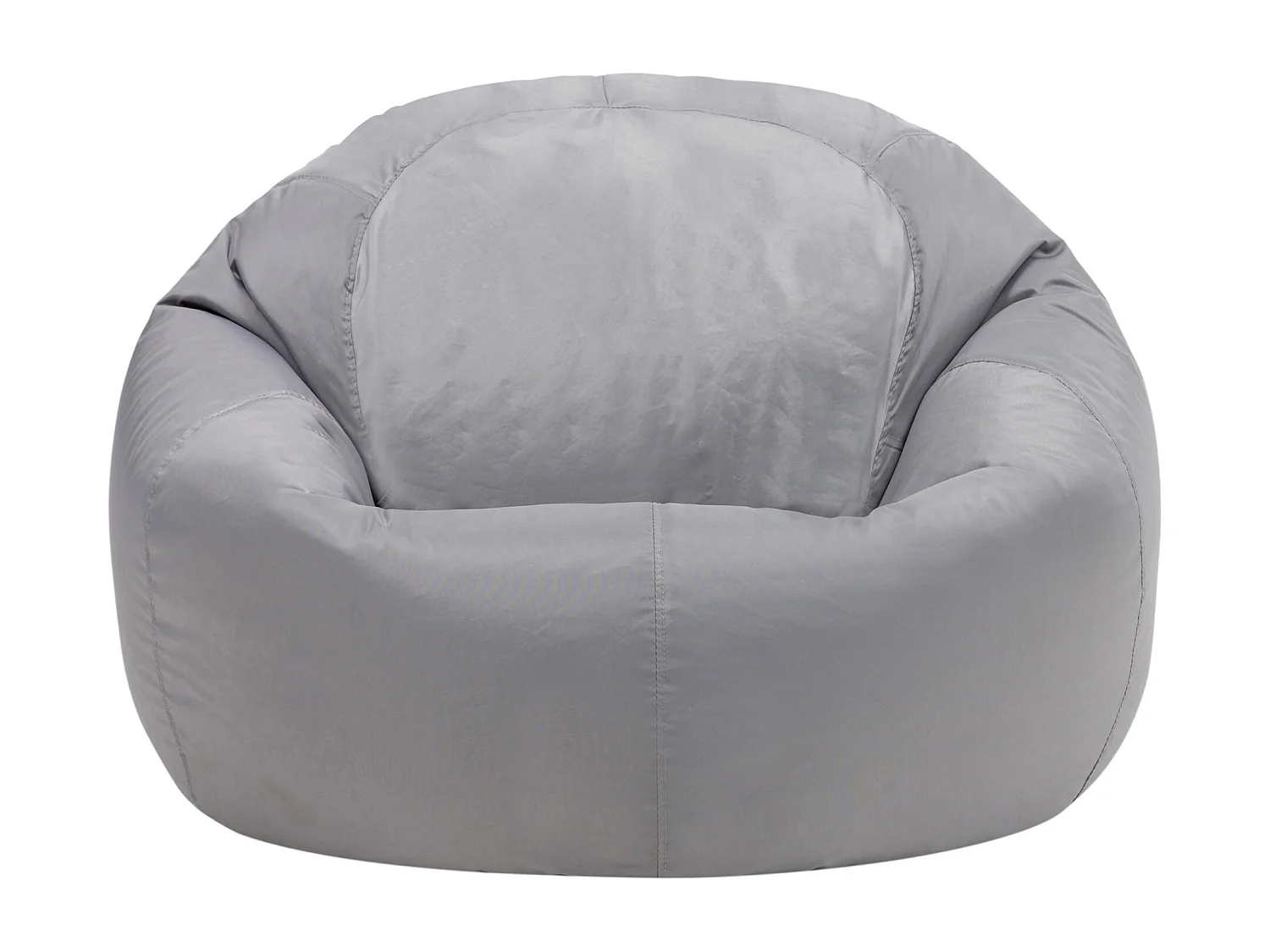 Pouf classique pour usage intérieur et extérieur gris clair