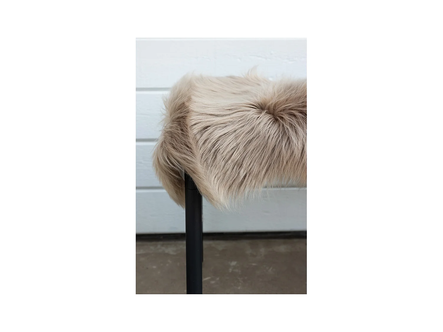 Tapis Imitation Fourrure "Katy" 55x180cm Marron