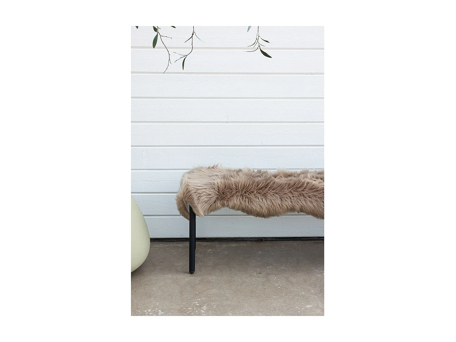 Katy similpelle 180x55cm marrone.