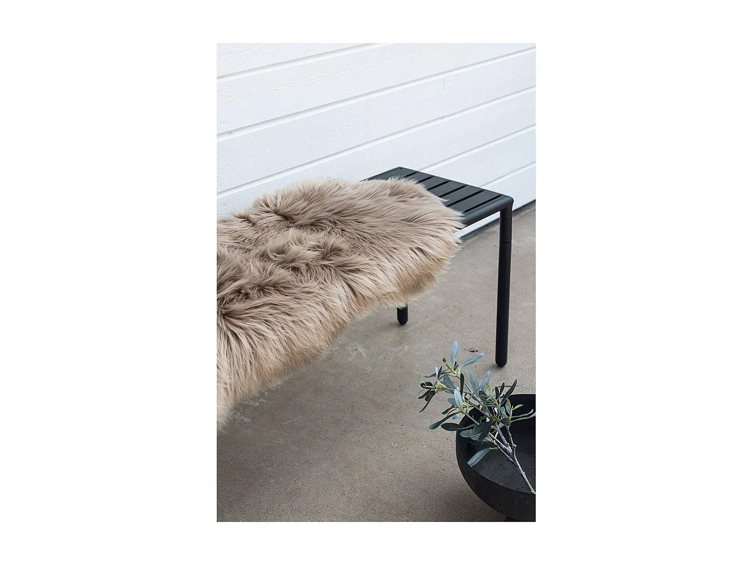 Katy similpelle 180x55cm marrone.