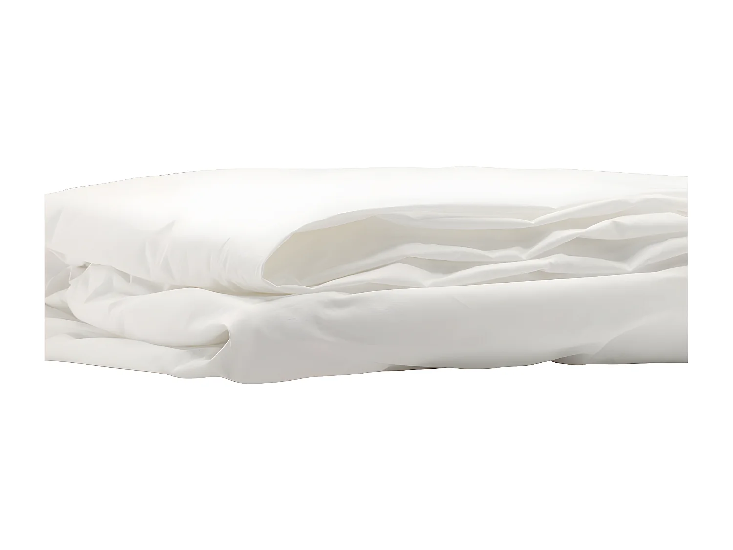 Sigrid drap de lit 200x180cm blanc.